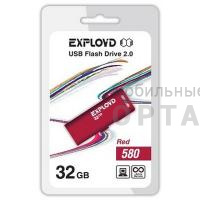 Флешка USB 32 Гб Exployd  580  красный