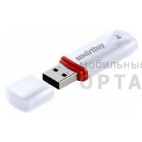 USB  8GB  Smartbuy  Crown   белый USB  8GB  Smartbuy  Crown   белый