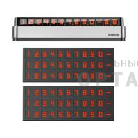 Автовизитка Baseus Moonlight Box Series Temporary Parking Number Plate Silver