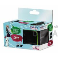 Колонки SmartBuy, 2.0, Cute, чёрные/зелёные, USB Колонки SmartBuy, 2.0, Cute, чёрные/зелёные, USB