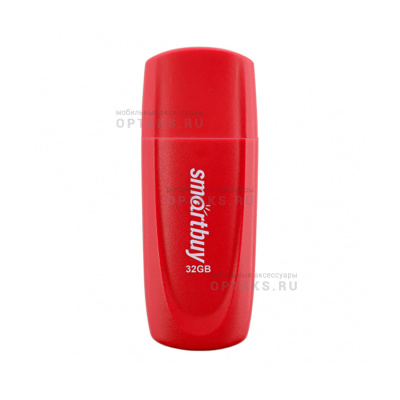 Флешка USB 32 Гб Smartbuy  Scout  красный